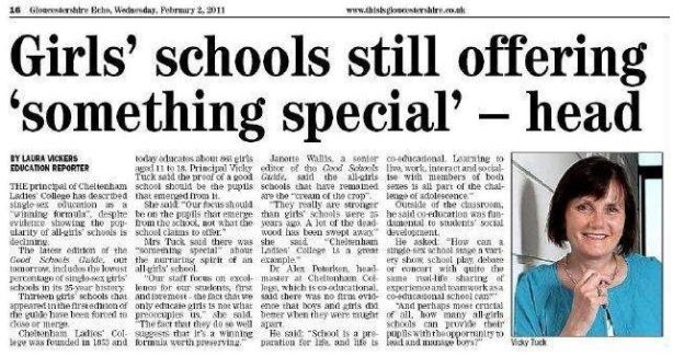 Oh, those crazy whacky British private schools ...