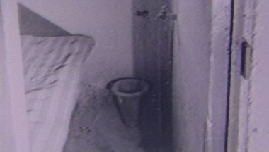 A solitary cell in Angola prison in the 19970s